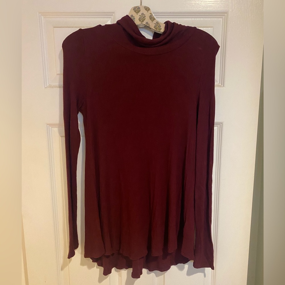 Anthropologie deletta long sleeved ribbed shirt